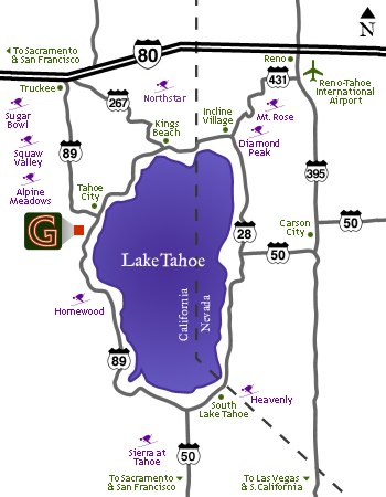 Map of Tahoe